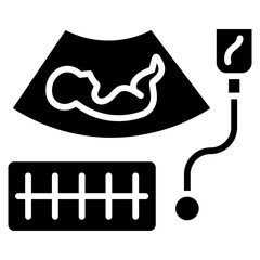 Ultrasound Vector Icon