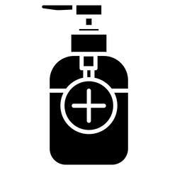 Hand Sanitizer Vector Icon