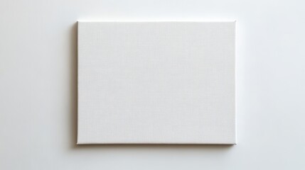 White Square Canvas: Blank Art Board Mockup 