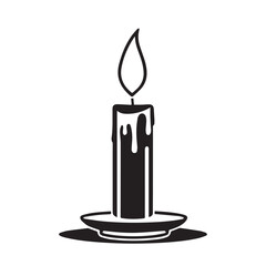 candle design vector