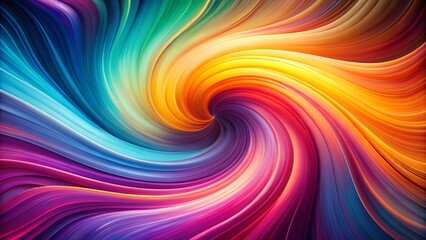 Vibrant Multicolored Abstract Background with Copy Space Right
