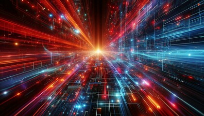 Obraz premium Vibrant Abstract Fluid Art with Colorful 3D Circles – Modern Digital Artwork.