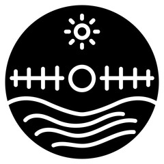 Distance Counter Vector Icon