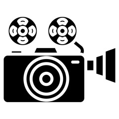 Independent Film Vector Icon