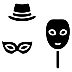 Costume Shop Vector Icon