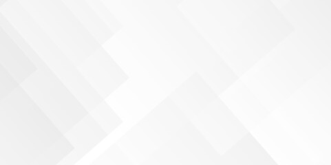 Abstract white and gray overlap triangle geometric technology pattern. minimal rectangle randomly white lines transparent web square background layers. overlapping presentation design.	
