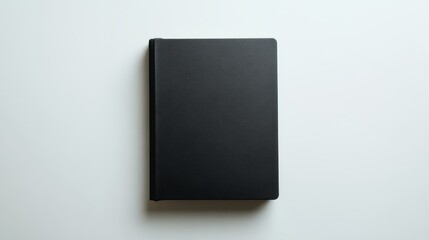 Black Book Mockup: Minimalist Portfolio Design 