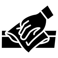 Wiping Counter Vector Icon