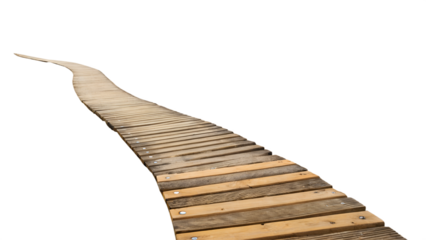 the wooden path on a sandy beach going to the sea png image