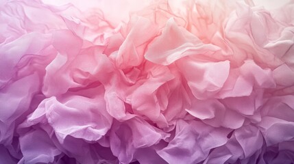 Ethereal fabric folds: Rose and mauve gradient texture 