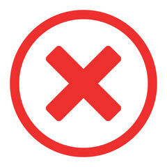 Check mark icon button set. Check box icon with right and wrong buttons and yes or no checkmark icons in green tick box and red cross. Exclamation mark information icon. Vector icons