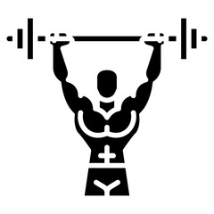 Powerlifting Vector Icon