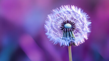 A close-up of the delicate seeds on top, symbolizing hope and new beginnings
