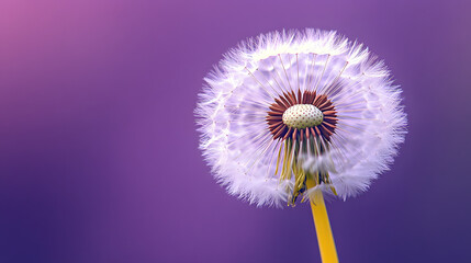 A close-up of the delicate seeds on top, symbolizing hope and new beginnings
