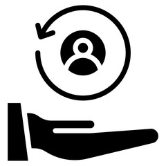 Customer Retention Vector Icon