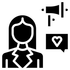 Influencer Outreach Vector Icon