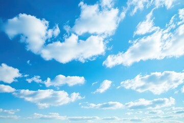 Obraz premium blue sky white cloud