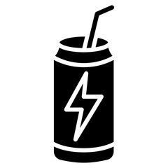 Energy Drink Vector Icon