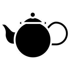 Obraz premium Tea Pot Vector Icon