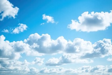 Obraz premium blue sky white cloud