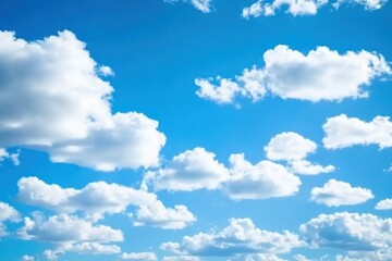 Obraz premium blue sky white cloud