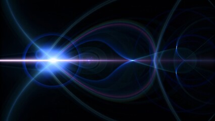 Fototapeta premium Futuristic abstract energy pattern interlacement. Abstract modern technology background. 