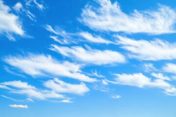 Obraz premium blue sky white cloud