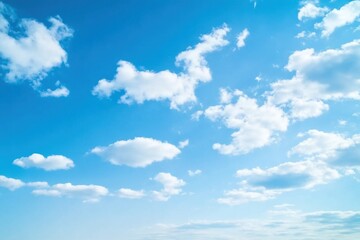 Obraz premium blue sky white cloud