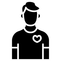 Male Patient Vector Icon