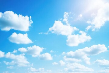 blue sky white cloud