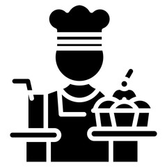 Caterer Vector Icon