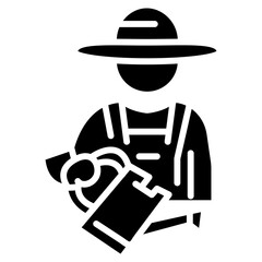 Gardener Vector Icon