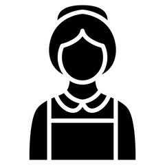 Maid Vector Icon