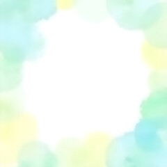 Watercolor Abstract Background with Soft Pastel Colors and Paint Splatters