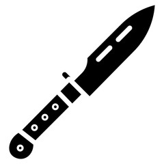 Sacrificial Knife Vector Icon