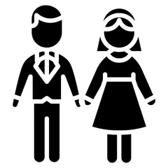 Matching Outfits Vector Icon