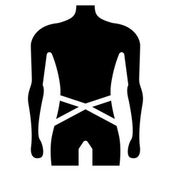 Side Stitch Vector Icon