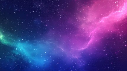 Cosmic Nebula, Stellar Cloudscape, Interstellar Dust, Background for Design