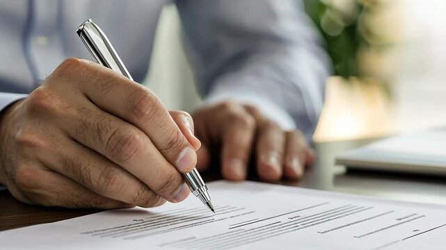 Employee Signing Company Code of Conduct Document
