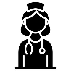 Psychiatric Nurse Vector Icon