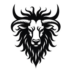 Fototapeta premium head of a bull abstrack logo