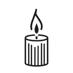candle design vector