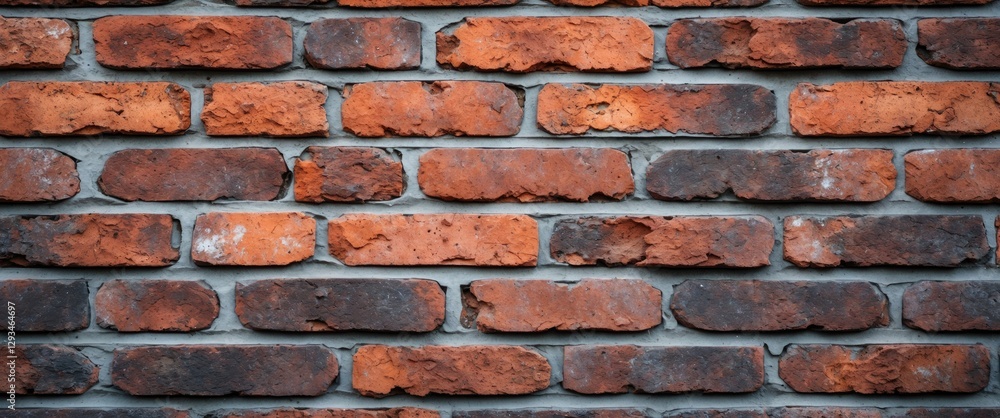 Poster brick wall texture with weathered appearance ideal for backgrounds in design and architecture projec