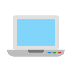 Laptop flat icon