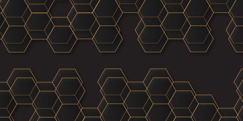  Abstract background with geometric polygon shapes. Seamless bright black web cell and triangle abstract honeycomb. Digital technology polygon science vintage square web cover. Grey cells pattern back