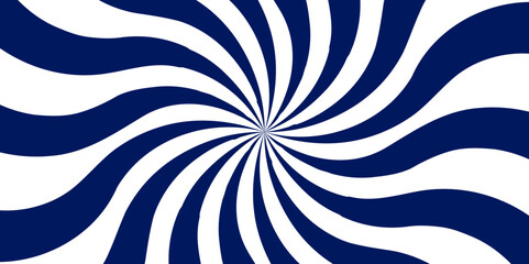 Minimal sunrise radiate striped and blue sunburst ray vector backdrop texture background. Vintage beam sunburst texture. Swirling radial Vortex & Helix background. Solar radiance glare, retro design