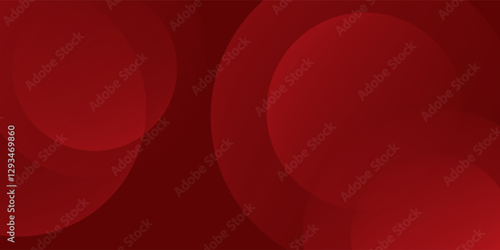 Poster red abstract background. dynamic shapes composition. eps10 vector