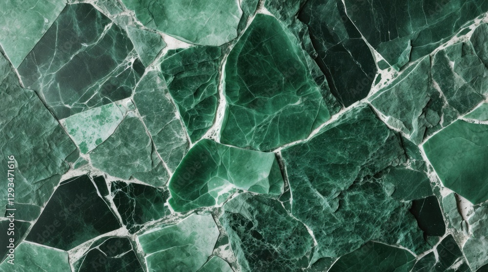Poster green marble texture showcasing natural patterns and variations ideal for backgrounds or design proj