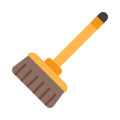 Broom flat icon