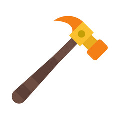 Hammer flat icon